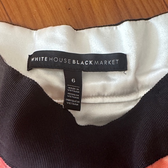 White House Black Market Multicolor Floral A-Line Skirt - Picture 4 of 5